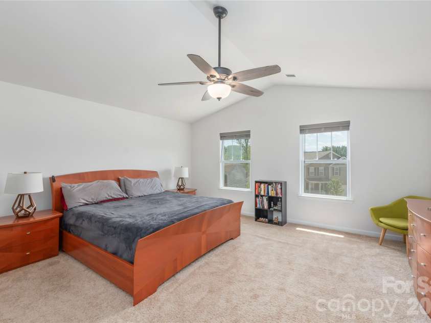 220 Roper Street, Candler, NC 28715.  MLS# CAR4372935, YatesRealty ID 20031. Master bedroom