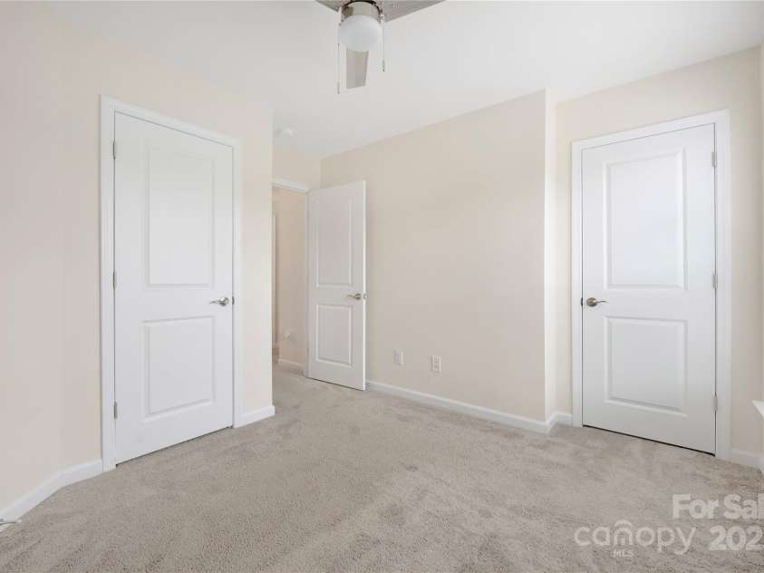 23112 Clarabelle Drive, Charlotte, NC 28273.  MLS# CAR4244219, YatesRealty ID 20035. Bedroom 2 closet