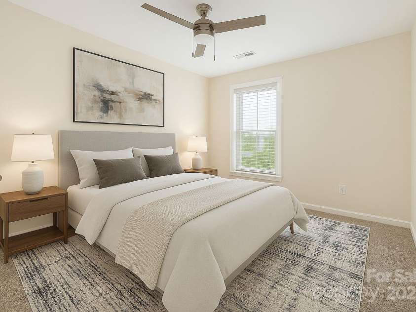 23112 Clarabelle Drive, Charlotte, NC 28273.  MLS# CAR4244219, YatesRealty ID 20035. Bedroom (virtually staged)