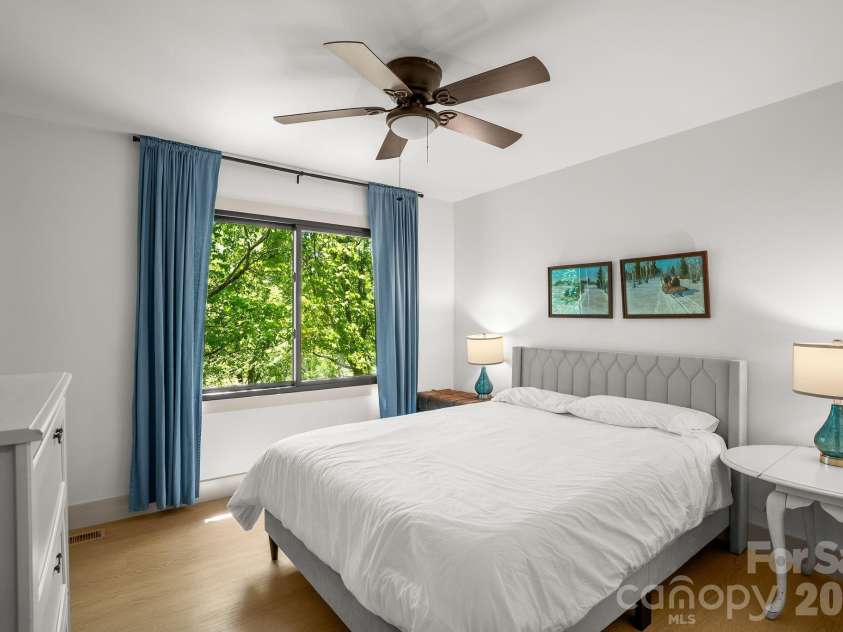 75 High Valley Estates Drive, Alexander, NC 28701.  MLS# CAR4372479, YatesRealty ID 20036. Bedroom on main level