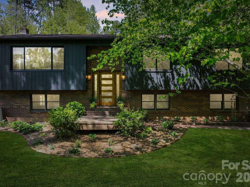 75 High Valley Estates Drive, Alexander, NC 28701.  MLS# CAR4372479, YatesRealty ID 20036. Twilight