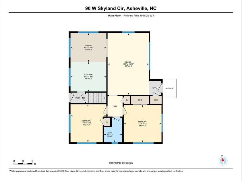 90 Skyland Circle, Asheville, NC 28804.  MLS# CAR4263908, YatesRealty ID 20046. 