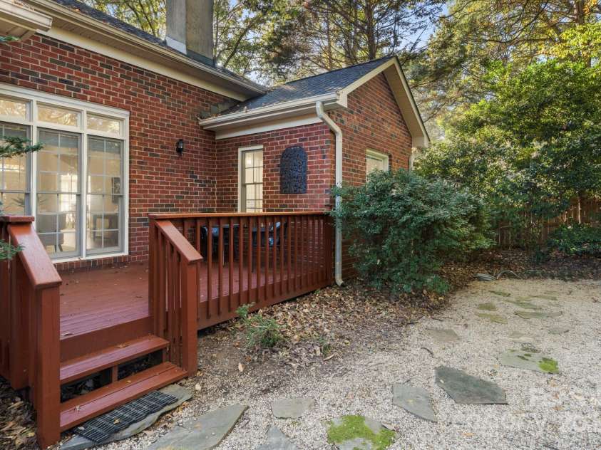 5550 Monticello Drive, Concord, NC 28027.  MLS# CAR4314212, YatesRealty ID 20051. Back Deck