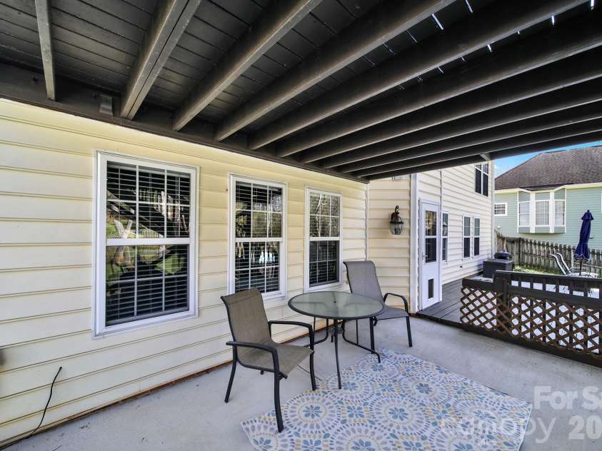 263 Fox Hollow Road, Mooresville, NC 28117.  MLS# CAR4360357, YatesRealty ID 20052. Patio