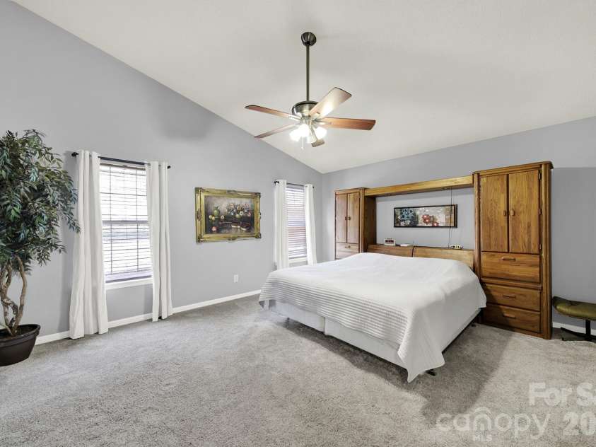 263 Fox Hollow Road, Mooresville, NC 28117.  MLS# CAR4360357, YatesRealty ID 20052. Primary Bedroom 