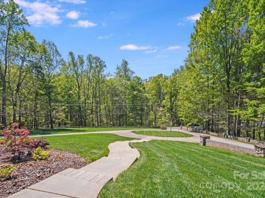 4071 King Wilkinson Road, Lincolnton, NC 28092.  MLS# CAR4241199, YatesRealty ID 20053. Even from the front door, the view is beautiful and serene!