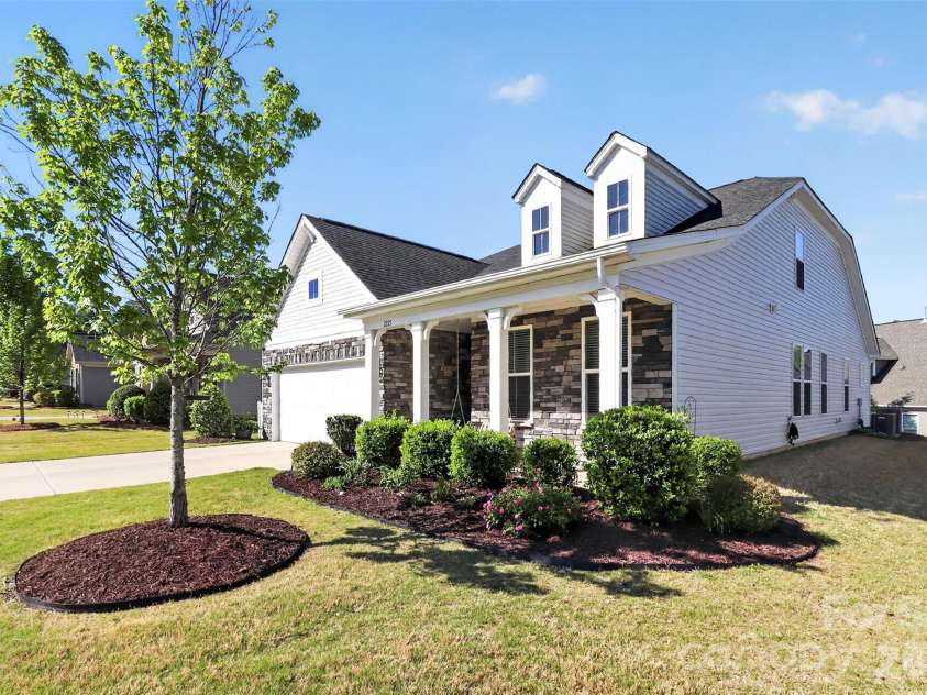 2225 Prairie Road, Concord, NC 28027.  MLS# CAR4337375, YatesRealty ID 20055. Fresh mulch April 2026