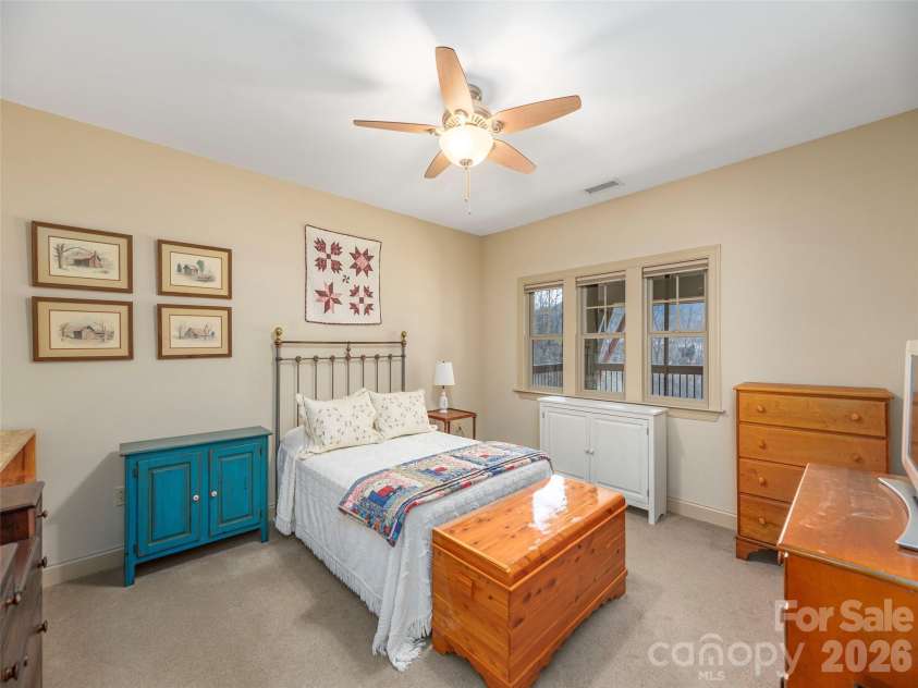 1650 Country Club Drive, Maggie Valley, NC 28751.  MLS# CAR4352647, YatesRealty ID 20059. Primary Bedroom #1