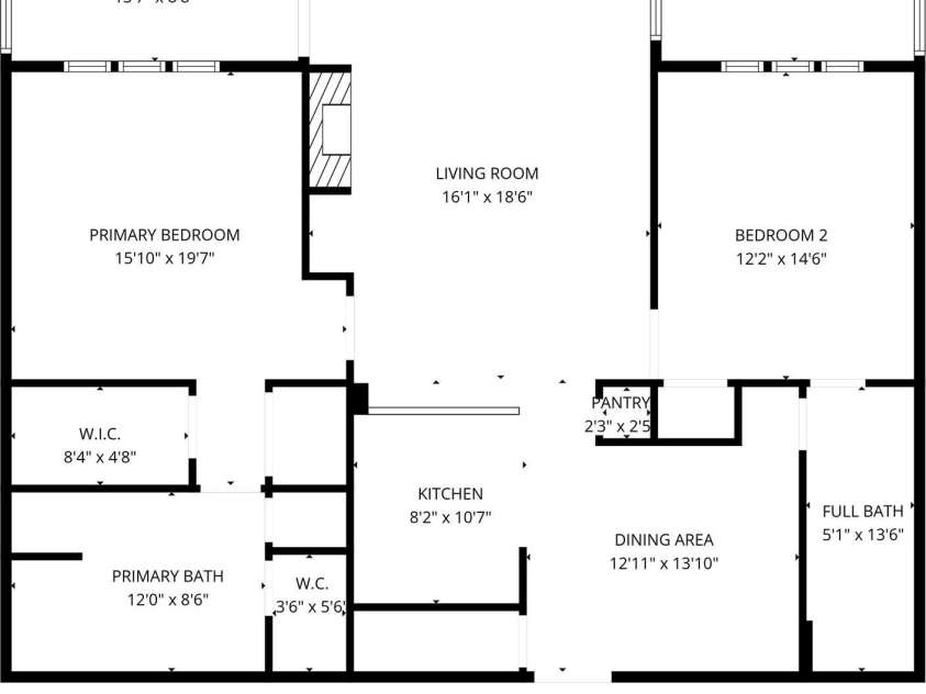 1650 Country Club Drive, Maggie Valley, NC 28751.  MLS# CAR4352647, YatesRealty ID 20059. Single level floorplan  with both elevator/stairs access