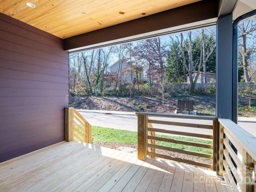 13 Orrinel Way, Asheville, NC 28806.  MLS# CAR4229136, YatesRealty ID 2006. Covered Front Porch for Relaxing