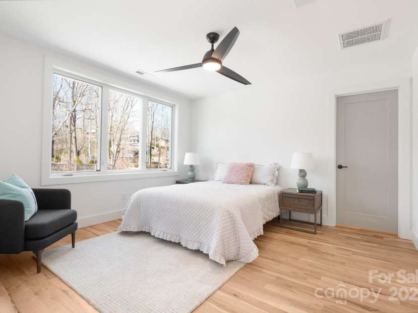 13 Orrinel Way, Asheville, NC 28806.  MLS# CAR4229136, YatesRealty ID 2006. Large Bedroom Upstairs