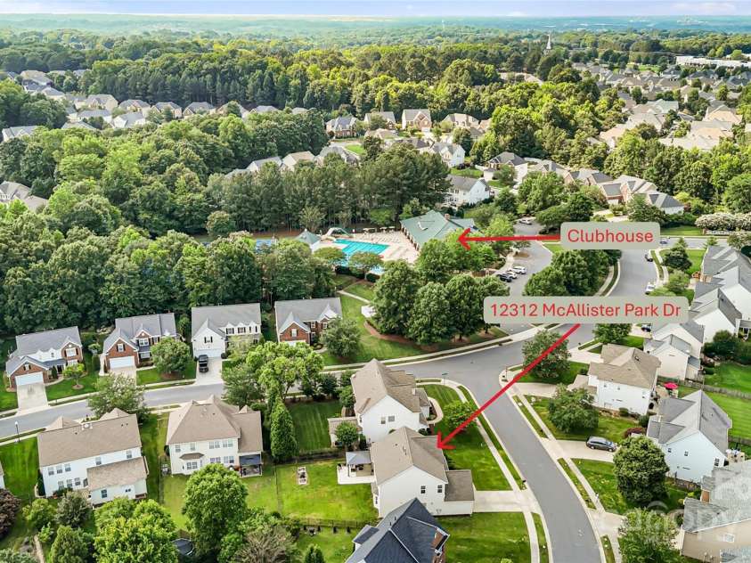 12312 Mcallister Park Drive, Charlotte, NC 28277.  MLS# CAR4267580, YatesRealty ID 20065. 