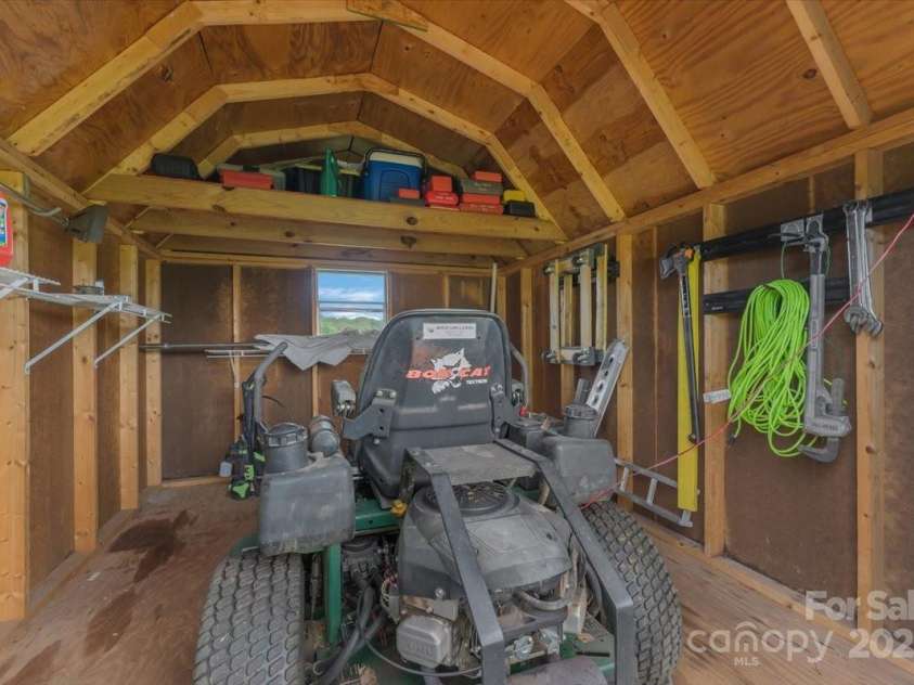 195 Antler Drive, Statesville, NC 28625.  MLS# CAR4255134, YatesRealty ID 20068. Inside shed