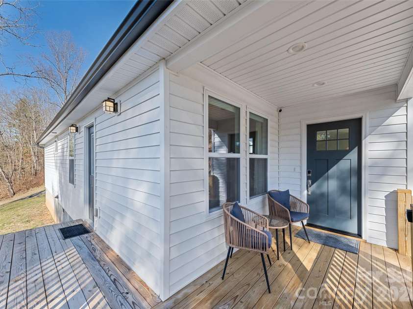 687 Holtzclaw Road, Canton, NC 28716.  MLS# CAR4315869, YatesRealty ID 2008. Covered Front Porch and Side Deck