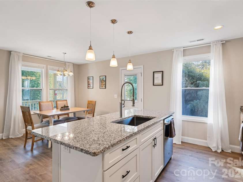 687 Holtzclaw Road, Canton, NC 28716.  MLS# CAR4315869, YatesRealty ID 2008. Kitchen and Dining Area