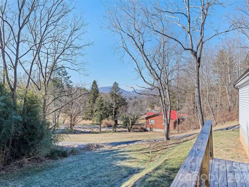 687 Holtzclaw Road, Canton, NC 28716.  MLS# CAR4315869, YatesRealty ID 2008. View From Side Deck
