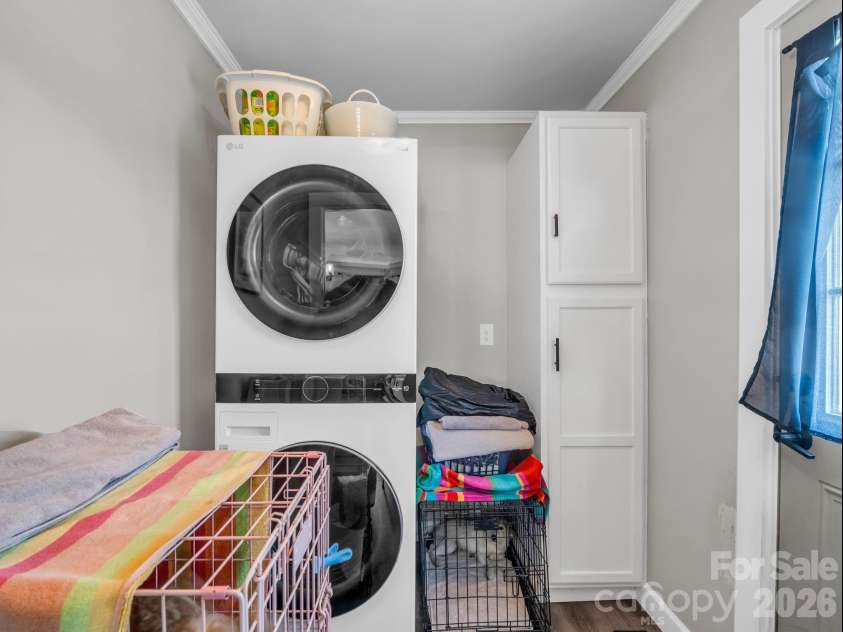 156 Dobbinsville Extension, Ellenboro, NC 28040.  MLS# CAR4379595, YatesRealty ID 20088. Laundry room