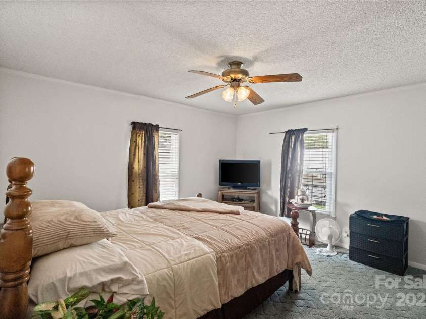 5909 Lake Valley Road, Clover, SC 29710.  MLS# CAR4288971, YatesRealty ID 2009. Bedroom #2 (bedroom #3 not pictured because has stored packing items)