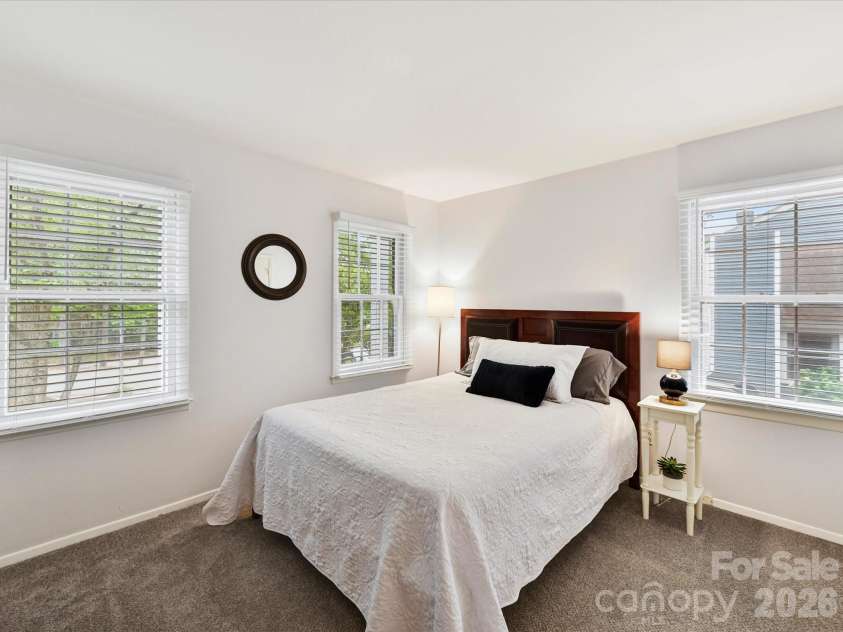 15708 Fairfield Drive, Matthews, NC 28104.  MLS# CAR4370742, YatesRealty ID 20095. 2nd bedroom on lower level 