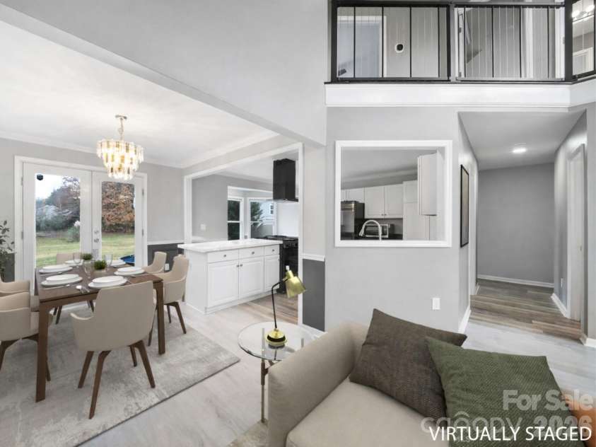 718 Emerson Drive, Mooresville, NC 28115.  MLS# CAR4325279, YatesRealty ID 20096. Open Concept Layout