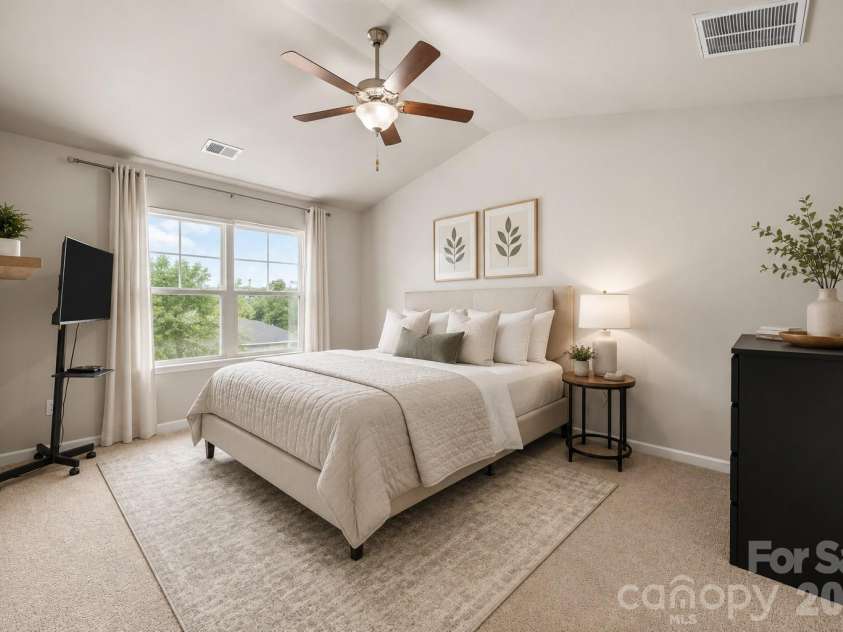 8105 Alderton Lane, Charlotte, NC 28215.  MLS# CAR4307663, YatesRealty ID 20098. Primary en-suite - Virtually staged