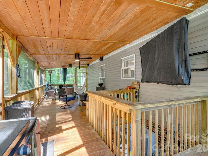 5007 Carlos Road, Catawba, NC 28609.  MLS# CAR4375298, YatesRealty ID 20104. Beautiful rear covered deck 