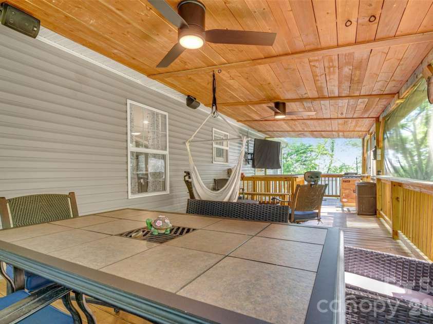 5007 Carlos Road, Catawba, NC 28609.  MLS# CAR4375298, YatesRealty ID 20104. Beautiful rear covered deck
