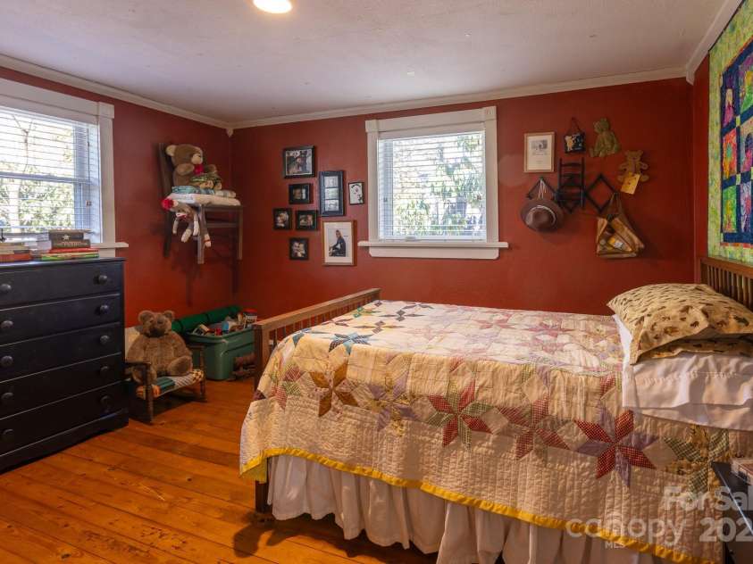 26 Kitazuma Road, Black Mountain, NC 28711.  MLS# CAR4199228, YatesRealty ID 20115. Upstairs Bonus Room used as Bedroom.