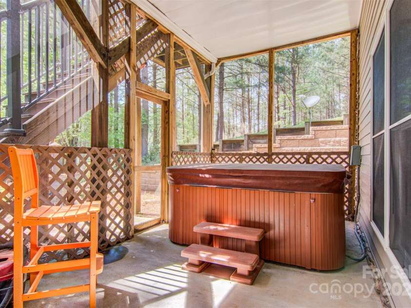 5690 Anchor Drive, Granite Falls, NC 28630.  MLS# CAR4252807, YatesRealty ID 20124. Hot tub will remain.