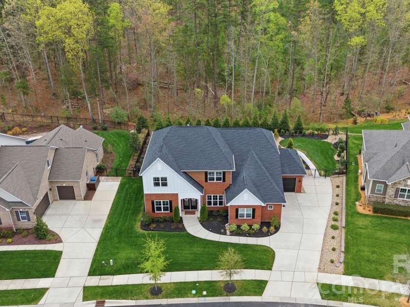 18526 Doves Crest Road, Cornelius, NC 28031.  MLS# CAR4364782, YatesRealty ID 20125. Overhead View 