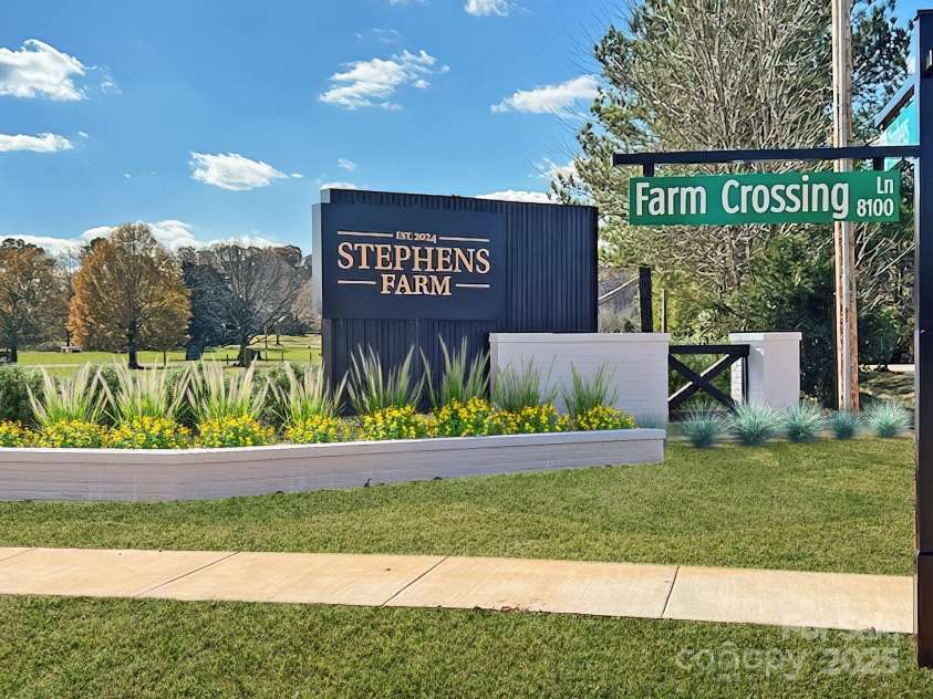 8115 Farm Crossing Lane, Huntersville, NC 28078.  MLS# CAR4188374, YatesRealty ID 2013. Stephens Farm! Only 26 lots