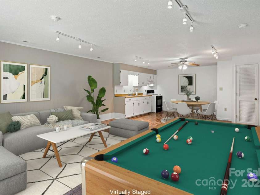 2526 Hankins Road, Marion, NC 28752.  MLS# CAR4270762, YatesRealty ID 20134. Virtually Staged Lower Level