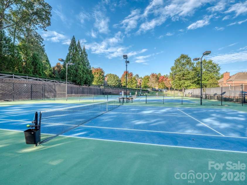 2008 Shalford Lane, Matthews, NC 28104.  MLS# CAR4364592, YatesRealty ID 20137. Community courts