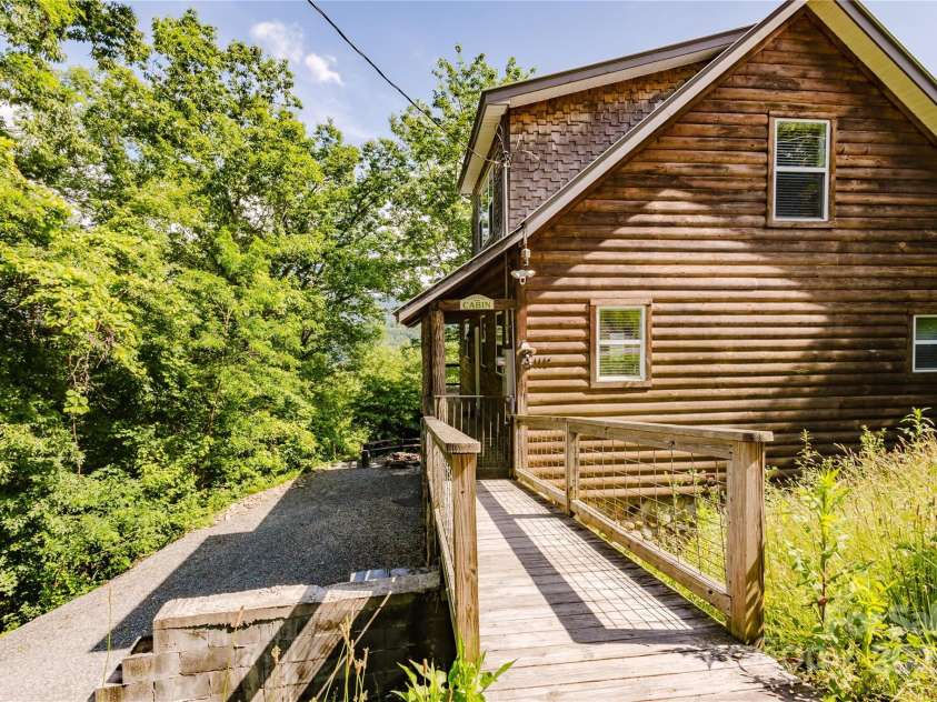 1145 Eagles Roost Road, Bryson City, NC 28713.  MLS# CAR4269508, YatesRealty ID 20147. 