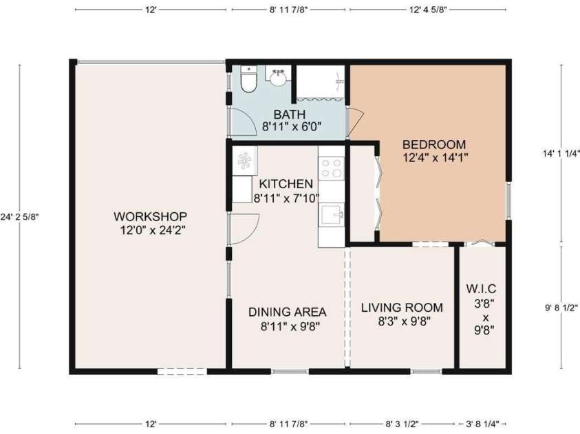 546 Scronce Creek Road, Burnsville, NC 28714.  MLS# CAR4243837, YatesRealty ID 20153. Attached Apartment/In-law suite