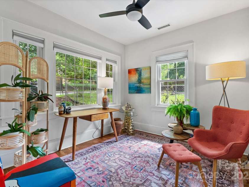 140 Pennsylvania Avenue, Asheville, NC 28806.  MLS# CAR4293015, YatesRealty ID 20162. Front office/bedroom