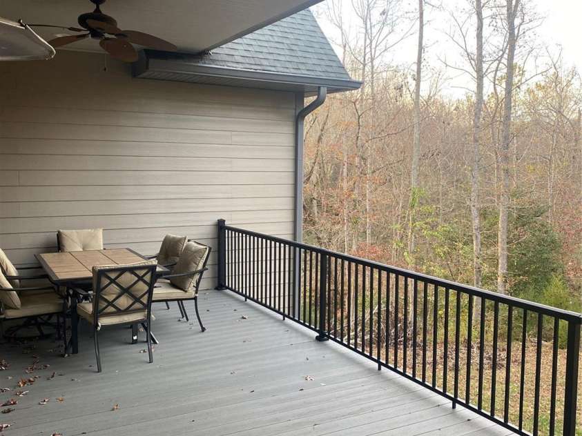 2818 Rockford Road, Shelby, NC 28152.  MLS# CAR4200590, YatesRealty ID 2017. Back Covered Deck