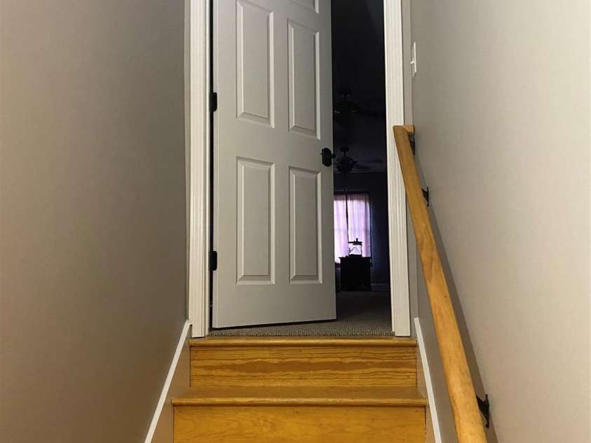 2818 Rockford Road, Shelby, NC 28152.  MLS# CAR4200590, YatesRealty ID 2017. Stairs to F.R.O.G.