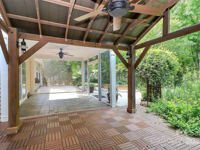 14904 Rosemary Way Drive, Huntersville, NC 28078.  MLS# CAR4266455, YatesRealty ID 20172. The Pavilion has electrical wiring- hang your outdoor TV here