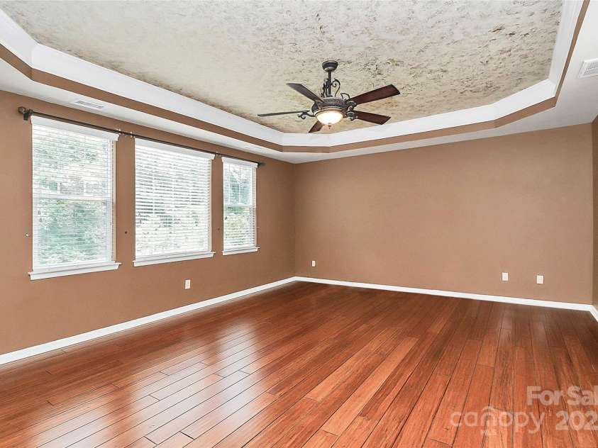 14904 Rosemary Way Drive, Huntersville, NC 28078.  MLS# CAR4266455, YatesRealty ID 20172. View 2 of primary bedroom