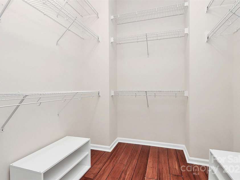 14904 Rosemary Way Drive, Huntersville, NC 28078.  MLS# CAR4266455, YatesRealty ID 20172. Walk in closet in Primary bedroom
