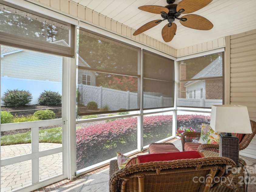 2300 Wednesbury Court, Kannapolis, NC 28083.  MLS# CAR4279823, YatesRealty ID 20183. Screened Back Porch