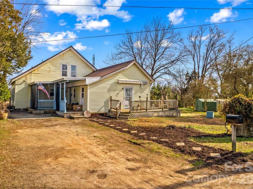 1022 Railroad Avenue, China Grove, NC 28023.  MLS# CAR4354651, YatesRealty ID 20187. View from driveway