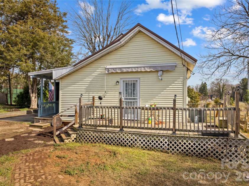 1022 Railroad Avenue, China Grove, NC 28023.  MLS# CAR4354651, YatesRealty ID 20187. View from driveway