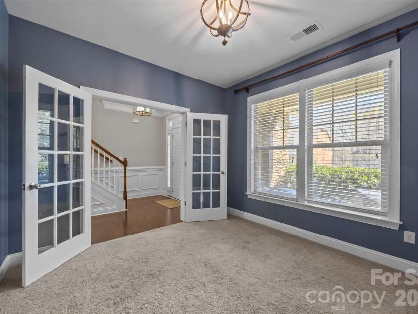 921 Rock Forest Way, Fort Mill, SC 29707.  MLS# CAR4359119, YatesRealty ID 20189. Main level office