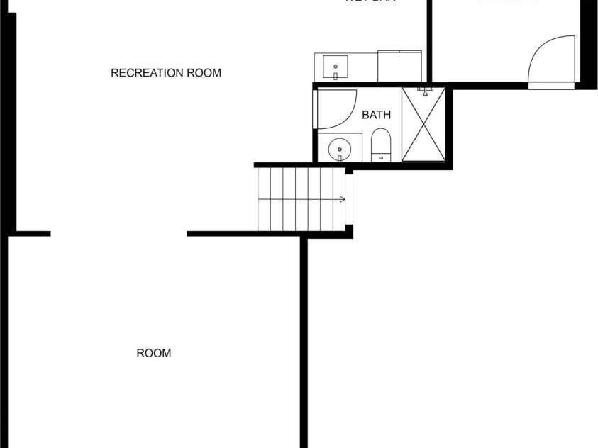 17 Baxter Woods Lane, Candler, NC 28715.  MLS# CAR4267749, YatesRealty ID 20190. Finished Basement