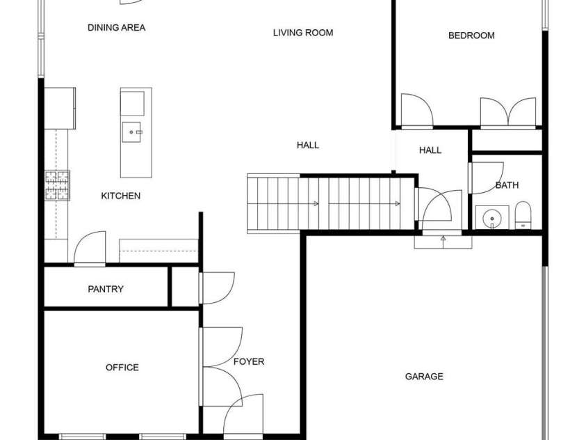 17 Baxter Woods Lane, Candler, NC 28715.  MLS# CAR4267749, YatesRealty ID 20190. Main Level