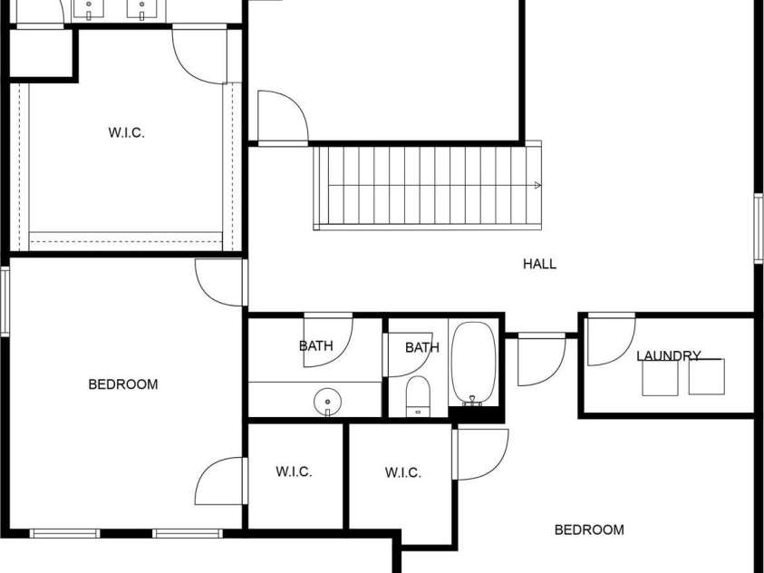 17 Baxter Woods Lane, Candler, NC 28715.  MLS# CAR4267749, YatesRealty ID 20190. Upper Level