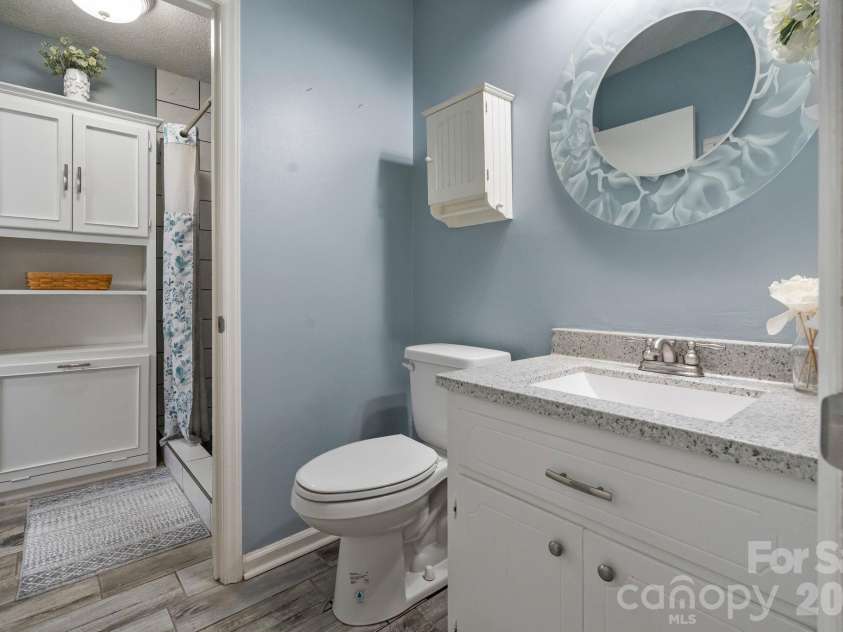 6129 Old Meadow Road, Mint Hill, NC 28227.  MLS# CAR4373275, YatesRealty ID 20198. Secondary Bathroom