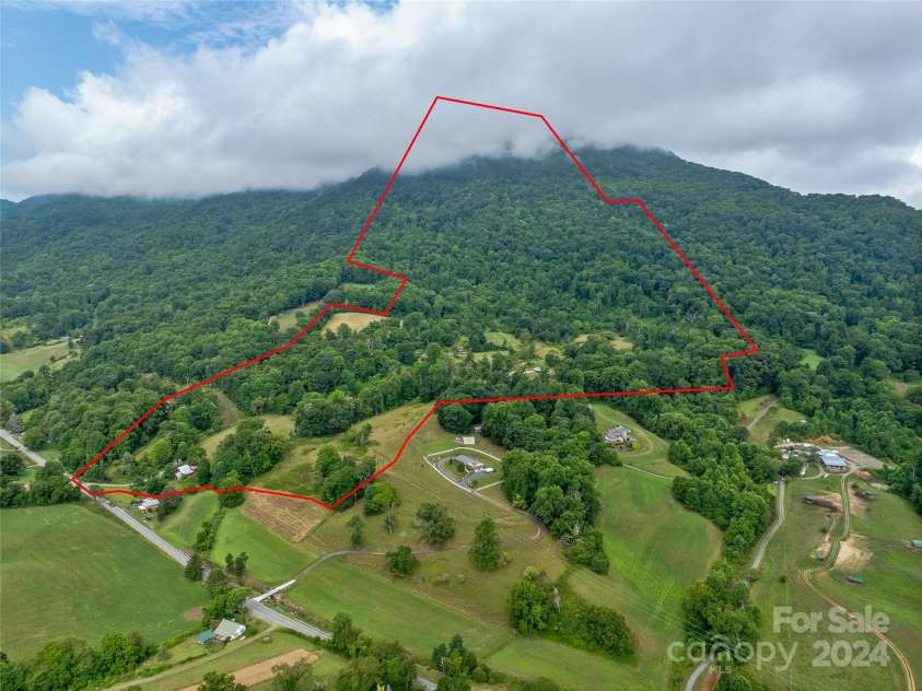 1397 & 1401 Newfound Road, Leicester, NC 28748.  MLS# CAR4167321, YatesRealty ID 2020. 